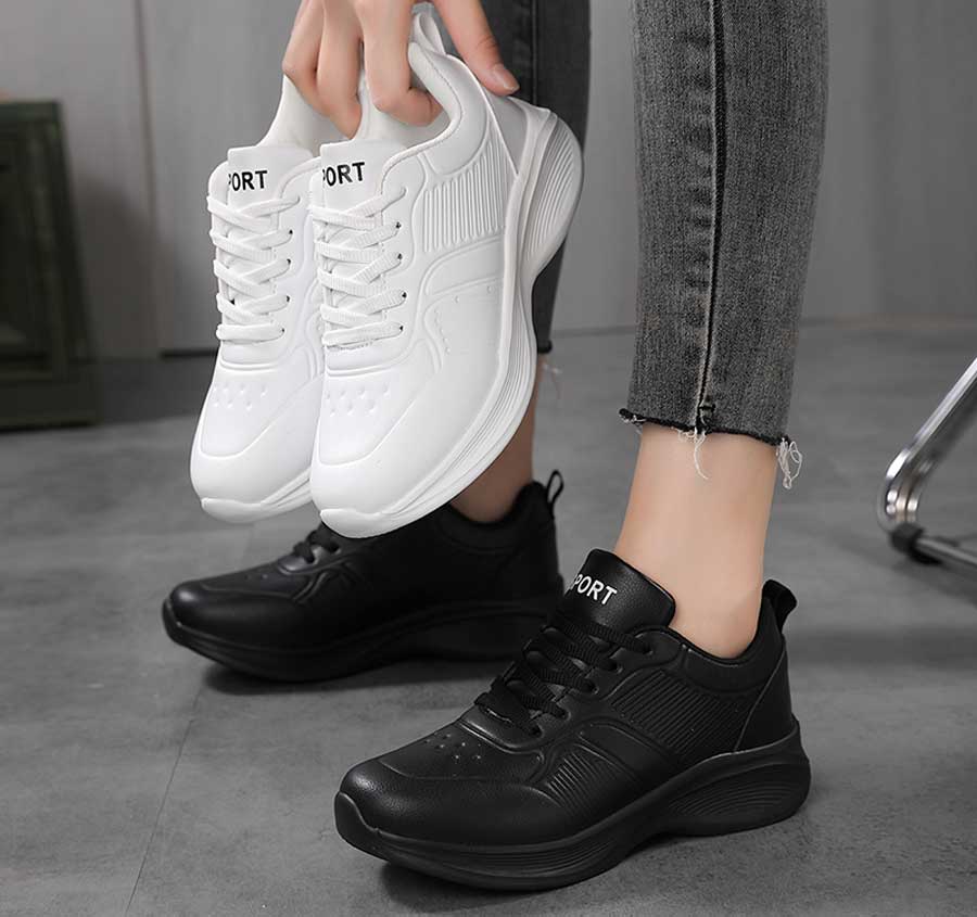 Women's stripe accents casual shoe sneakers