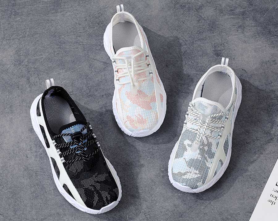 Women's pattern cloth casual shoe sneakers