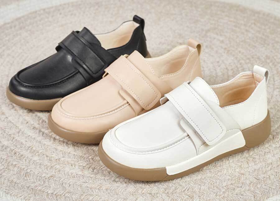 Women's casual velcro slip on shoe loafers